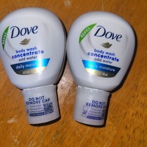 COPY - (2) Dove Body‎ Wash Concentrate Refill, Daily Moisture, 4 oz (makes 16  …